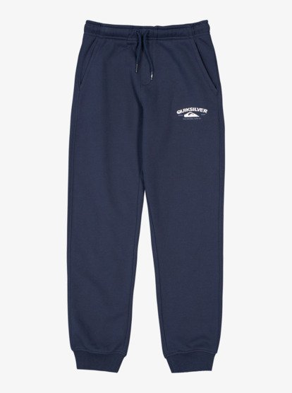 Quiksilver Slim Boys Joggers in Dark Navy