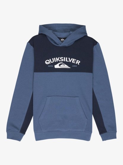 Quiksilver Knowledge Area Boys Hoodie in China Blue