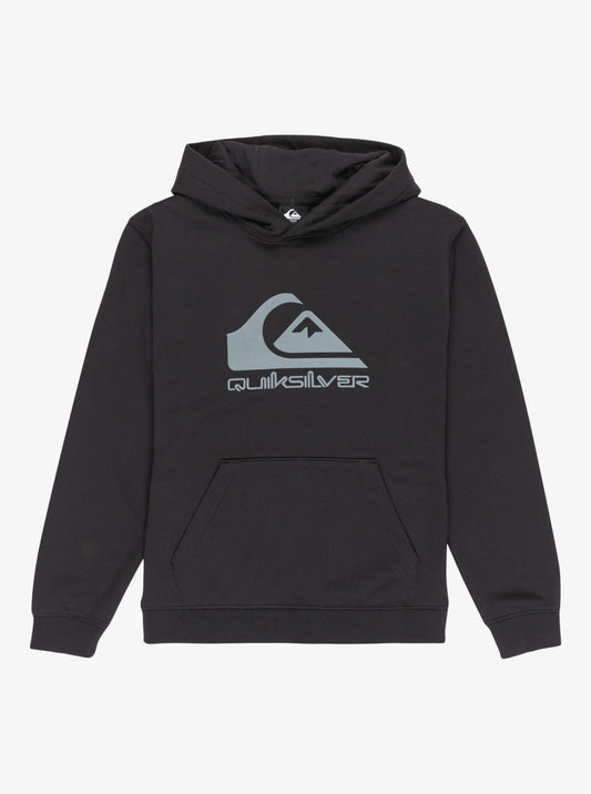 Quiksilver Comp Logo Boys Hoodie in Black