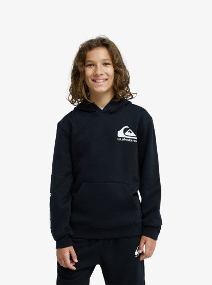Quiksilver Omni Logo Boys Black Hoodie