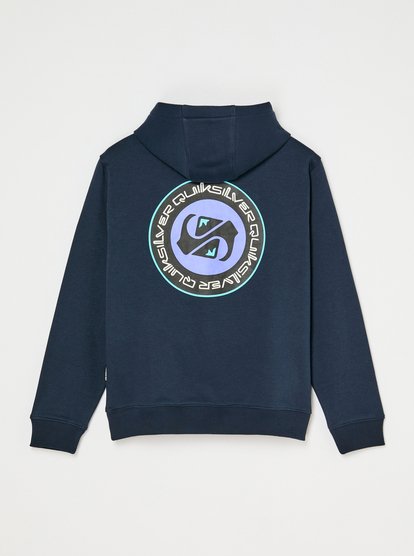Quiksilver Graphic Boys Blue Hoodie