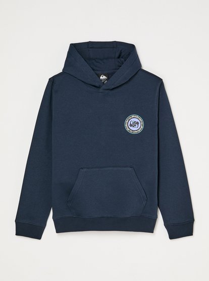 Quiksilver Graphic Boys Blue Hoodie
