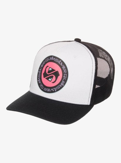 Quiksilver Decades Cotton Boys Trucker Cap in Black