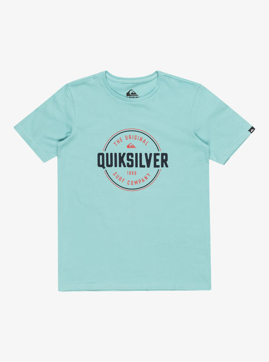 Quiksilver Circle Up Boys T-Shirt in Marine Blue