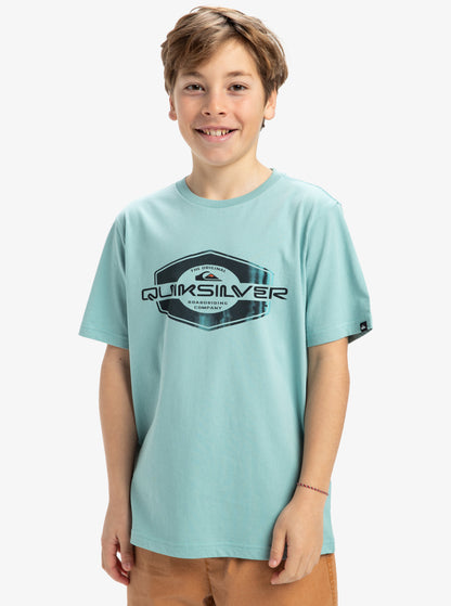 Quiksilver EV Locked Up T-Shirt in Aquifier