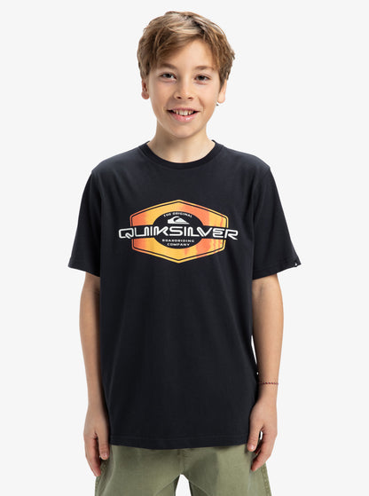 Quiksilver EV Locked Up T-Shirt in Dark Navy