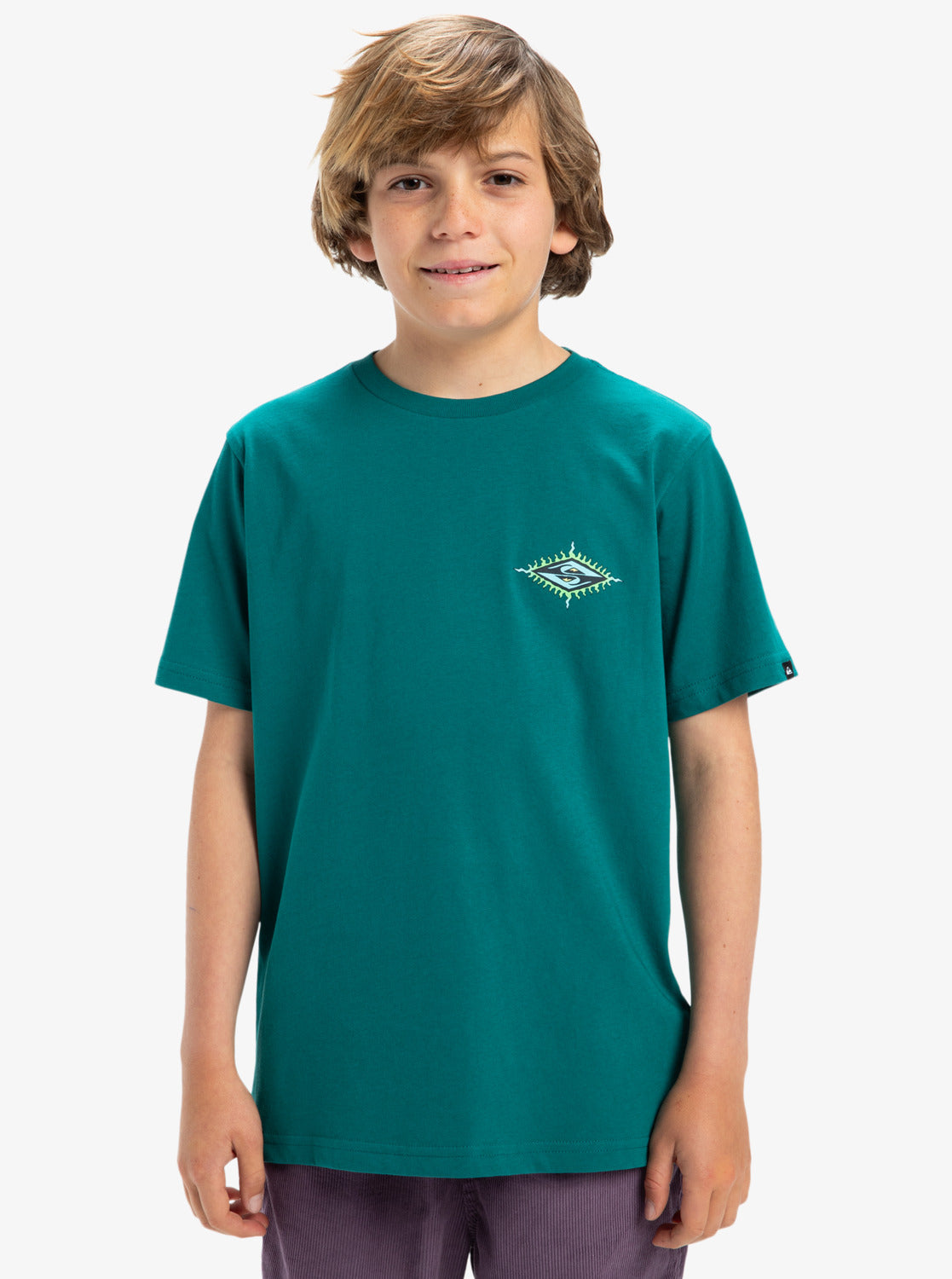 Quiksilver EV Beach Blast T-Shirt in Teal Green