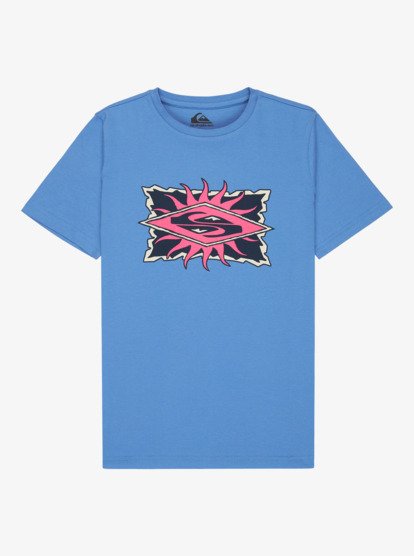 Quiksilver Starfish Stamp Boys T-Shirt in Riviera