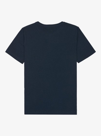 Quiksilver Starfish Stamp Boys T-Shirt in Dark Navy