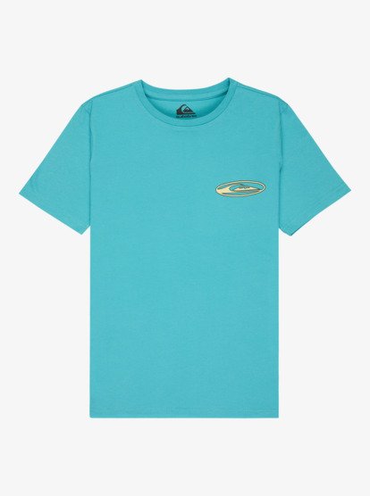 Quiksilver Quik Globe Boys T-Shirt in Aqua