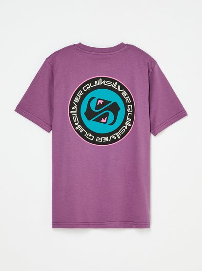 Quiksilver EV Duality Boys T-Shirt in Grape Jam