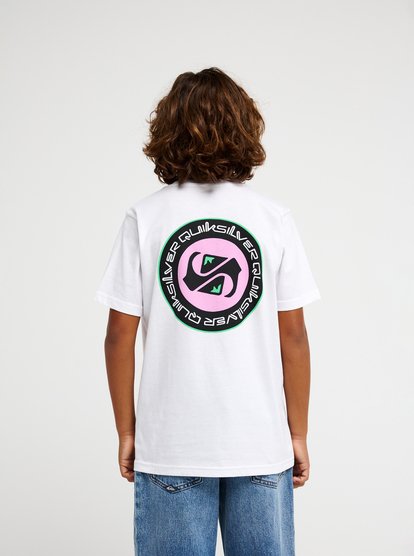 Quiksilver EV Duality Boys T-Shirt in White