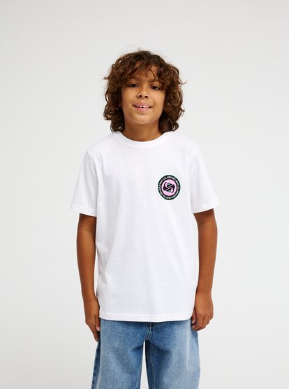 Quiksilver EV Duality Boys T-Shirt in White