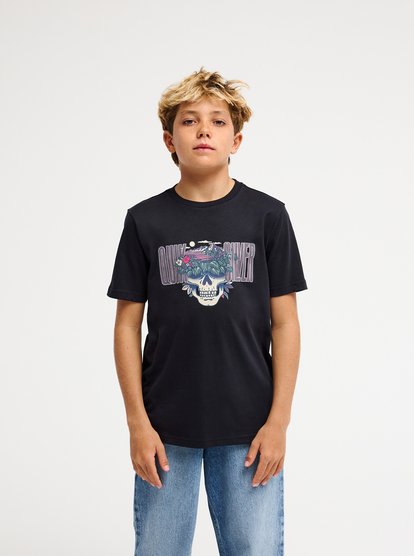 Quiksilver Paradise Point Boys T-Shirt in Black