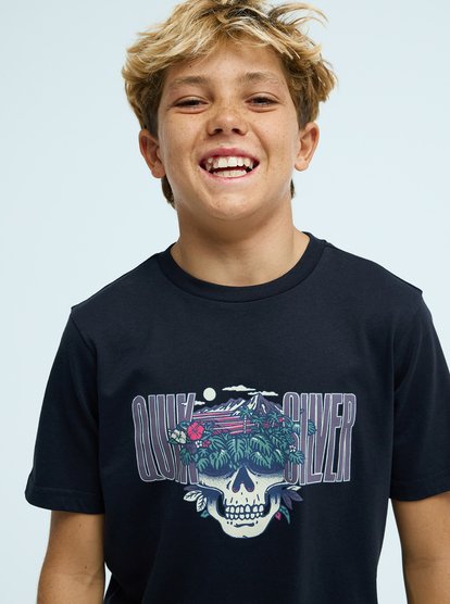 Quiksilver Paradise Point Boys T-Shirt in Black
