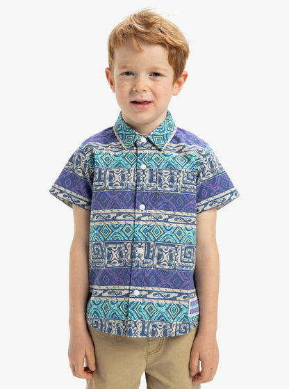 Quiksilver Global Heat Short Sleeved Boys Shirt