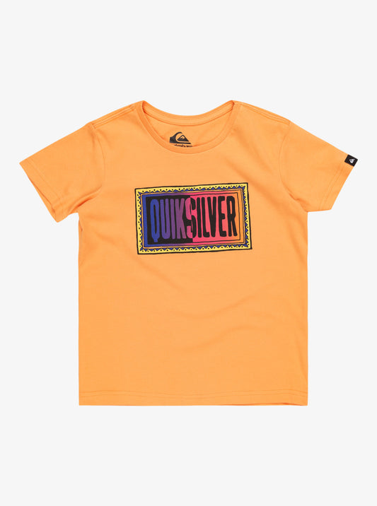 Quiksilver Day Tripper Boys T-Shirt in Tangerine