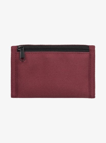 Quiksilver The Everydaily Men Red Tri-Fold Wallet