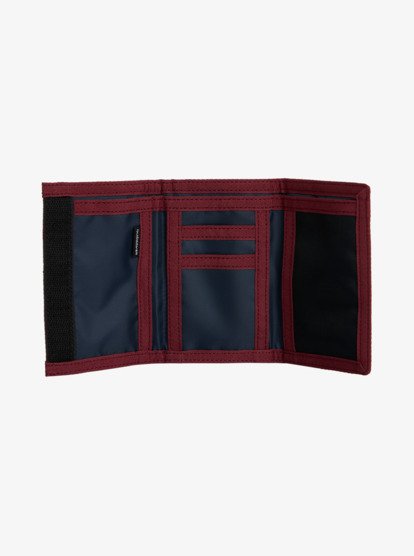 Quiksilver The Everydaily Men Red Tri-Fold Wallet