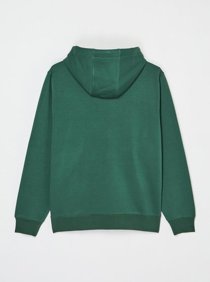 Quiksilver Comp Logo Hoodie in Forest