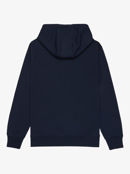 Quiksilver Comp Logo Hoodie in Navy