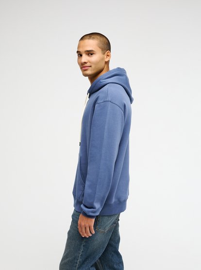 Quiksilver Salt Water Hoodie in Vintage Indigo