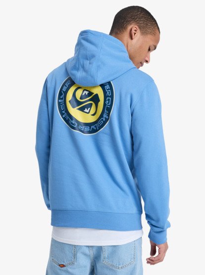 Quiksilver Graphic Hoodie in Riviera