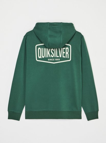 Quiksilver Surf Garage Hoodie in Forest