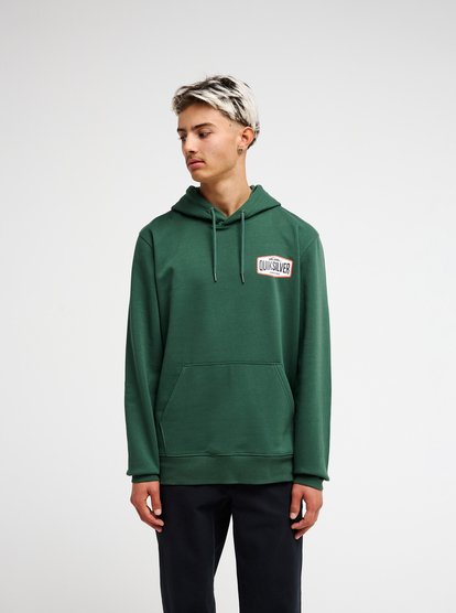 Quiksilver Surf Garage Hoodie in Forest