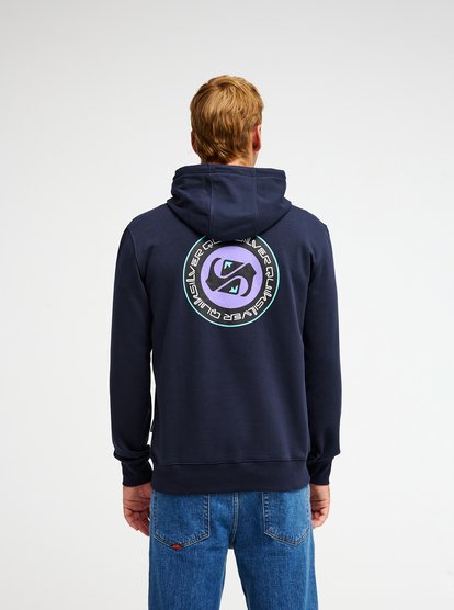 Quiksilver Duality Hoodie in Dark Navy
