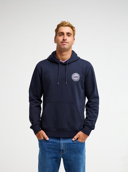Quiksilver Duality Hoodie in Dark Navy