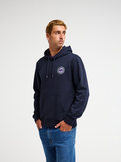 Quiksilver Duality Hoodie in Dark Navy