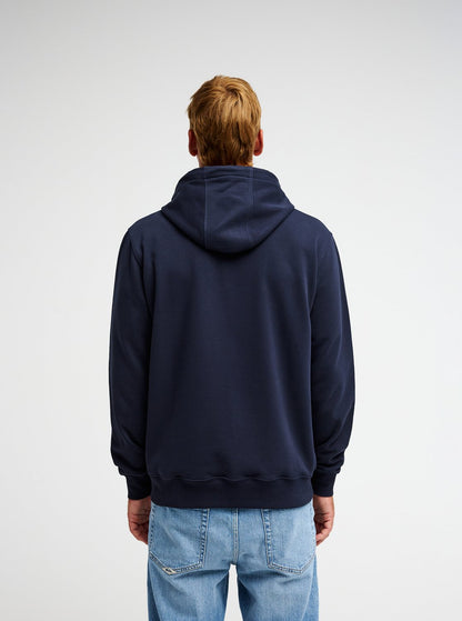 Quiksilver Fineline Hoodie in Dark Navy