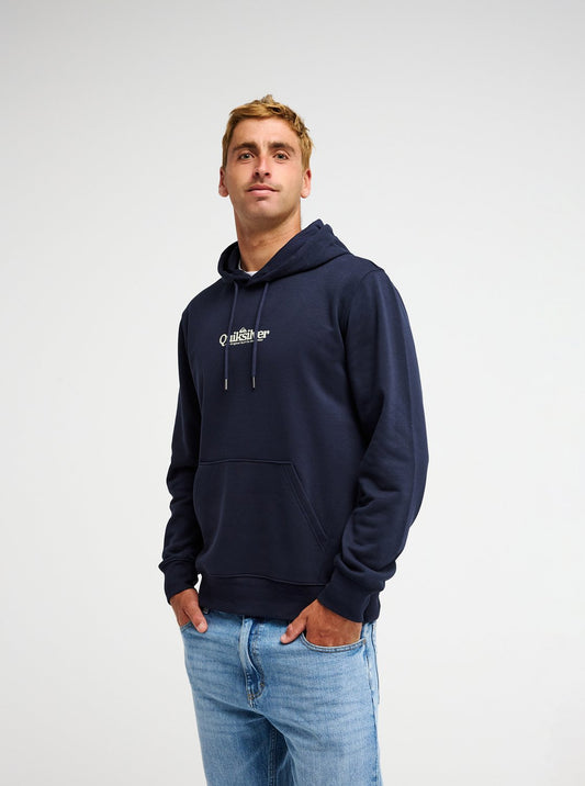 Quiksilver Fineline Hoodie in Dark Navy