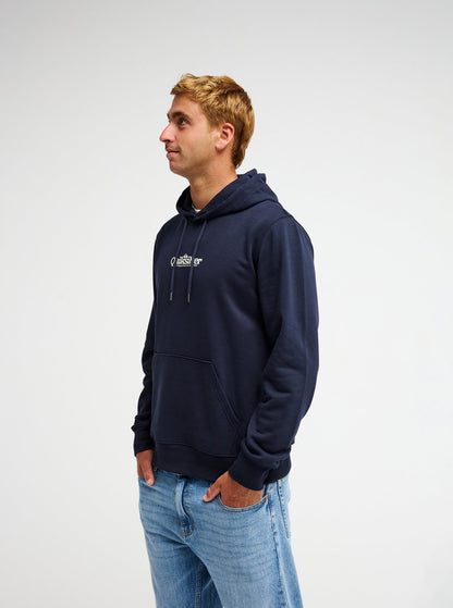 Quiksilver Fineline Hoodie in Dark Navy