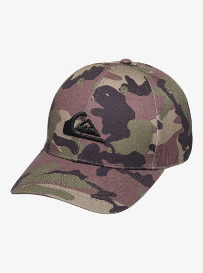 Quiksilver Decades Camo Snapback Cap in Camo Print Crucial Battle