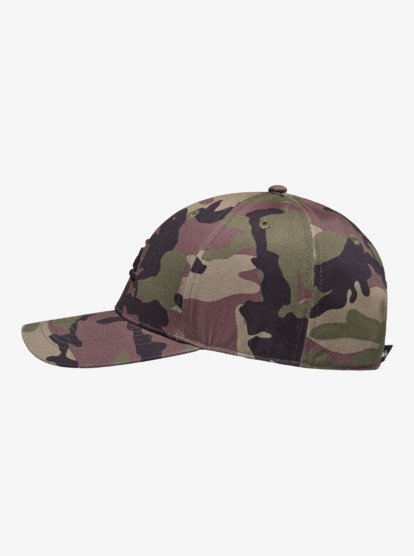 Quiksilver Decades Camo Snapback Cap in Camo Print Crucial Battle