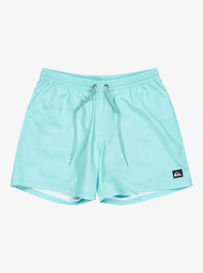 Quiksilver Everyday Solid Volley 15" Swim Shorts in Aqua Sky