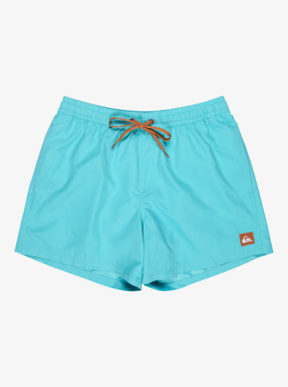 Quiksilver Everyday Solid Volley 15" Swim Shorts in Aqua