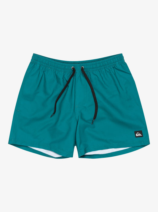 Quiksilver Everyday Solid Volley 15" Swim Shorts in Teal Green
