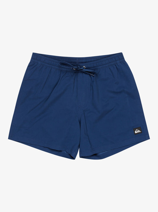 Quiksilver Everyday Solid Volley 15" Swim Shorts in Estate Blue