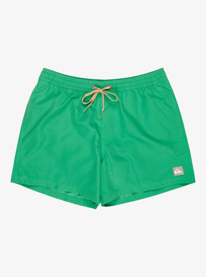 Quiksilver Everyday Solid Volley 15" Swim Shorts in Leprechaun