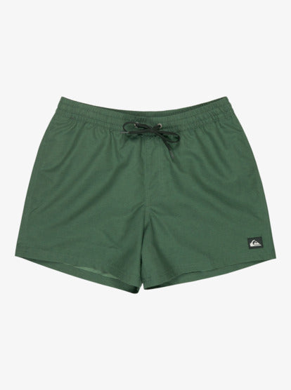 Quiksilver Everyday Solid Volley 15" Swim Shorts in Forest Heather