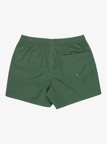 Quiksilver Everyday Solid Volley 15" Swim Shorts in Forest Heather
