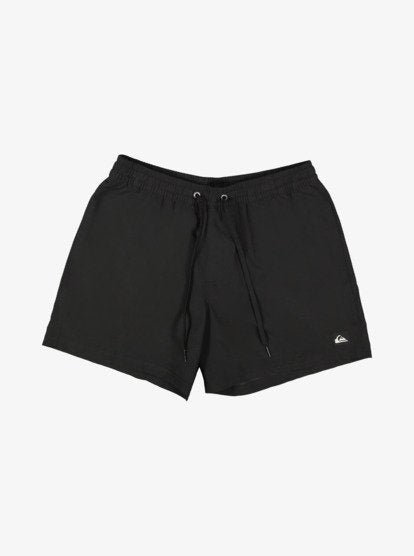 Quiksilver Everyday Solid Volley 15" Swim Shorts in Black