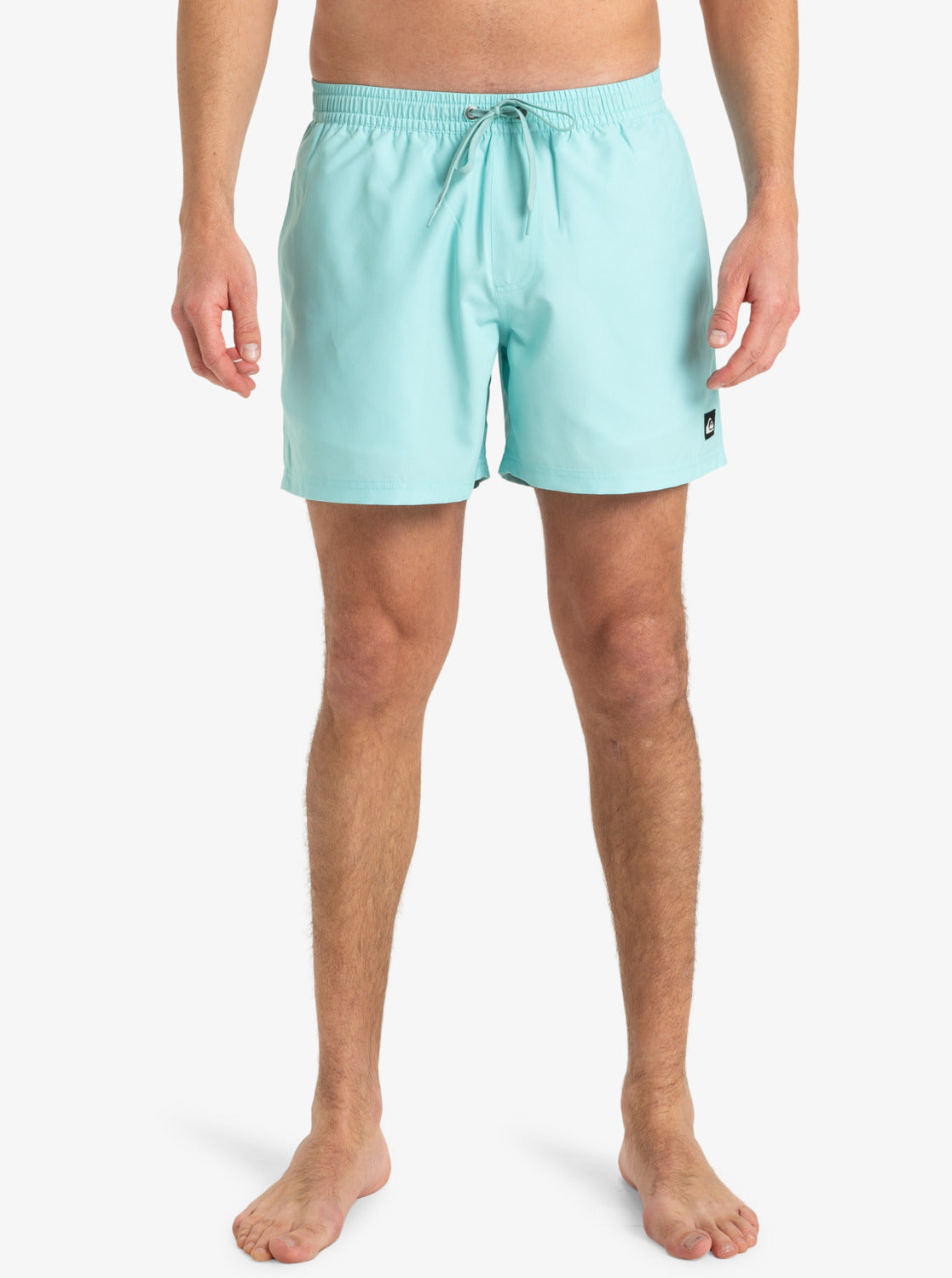 Quiksilver Everyday Solid Volley 15" Swim Shorts in Aqua Sky