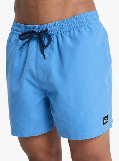 Quiksilver Everyday Solid Volley 15" Swim Shorts in Riviera