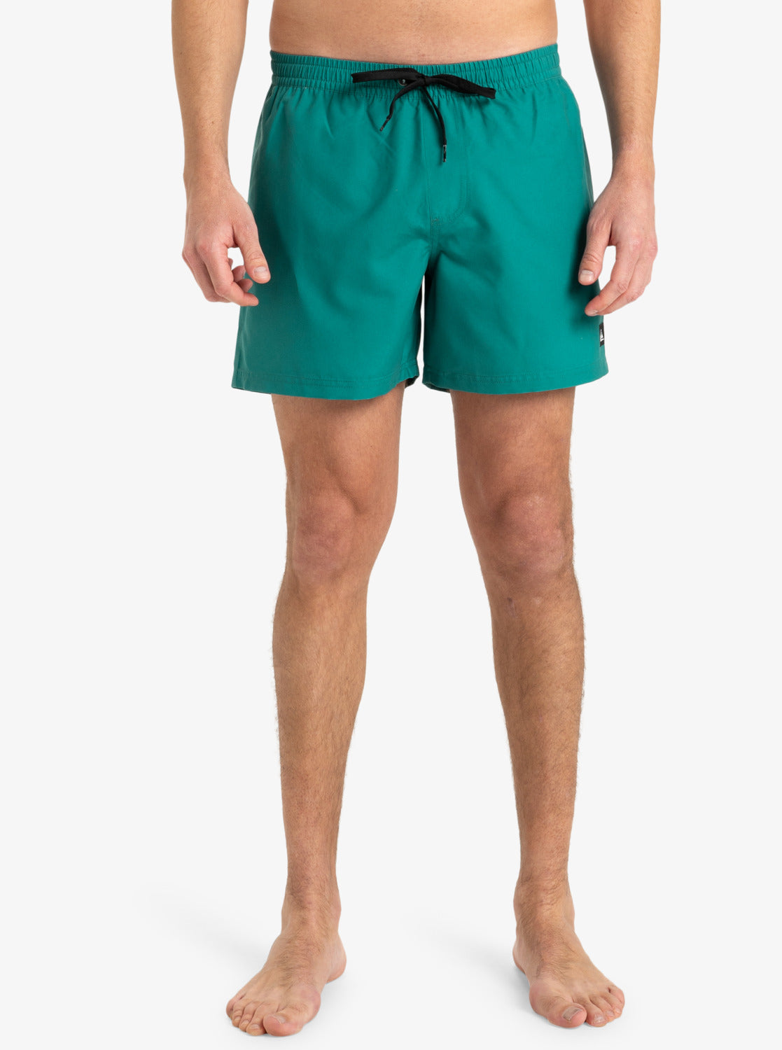 Quiksilver Everyday Solid Volley 15" Swim Shorts in Teal Green