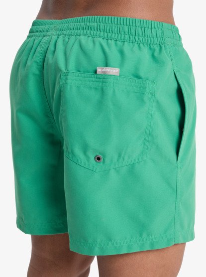 Quiksilver Everyday Solid Volley 15" Swim Shorts in Leprechaun