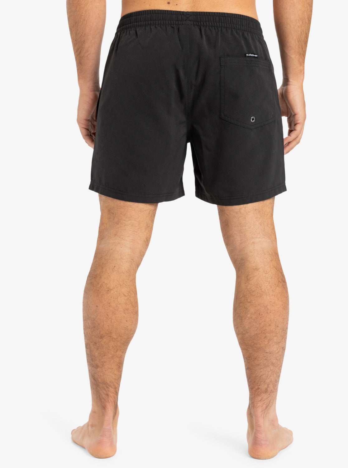 Quiksilver Everyday Solid Volley 15" Swim Shorts in Black